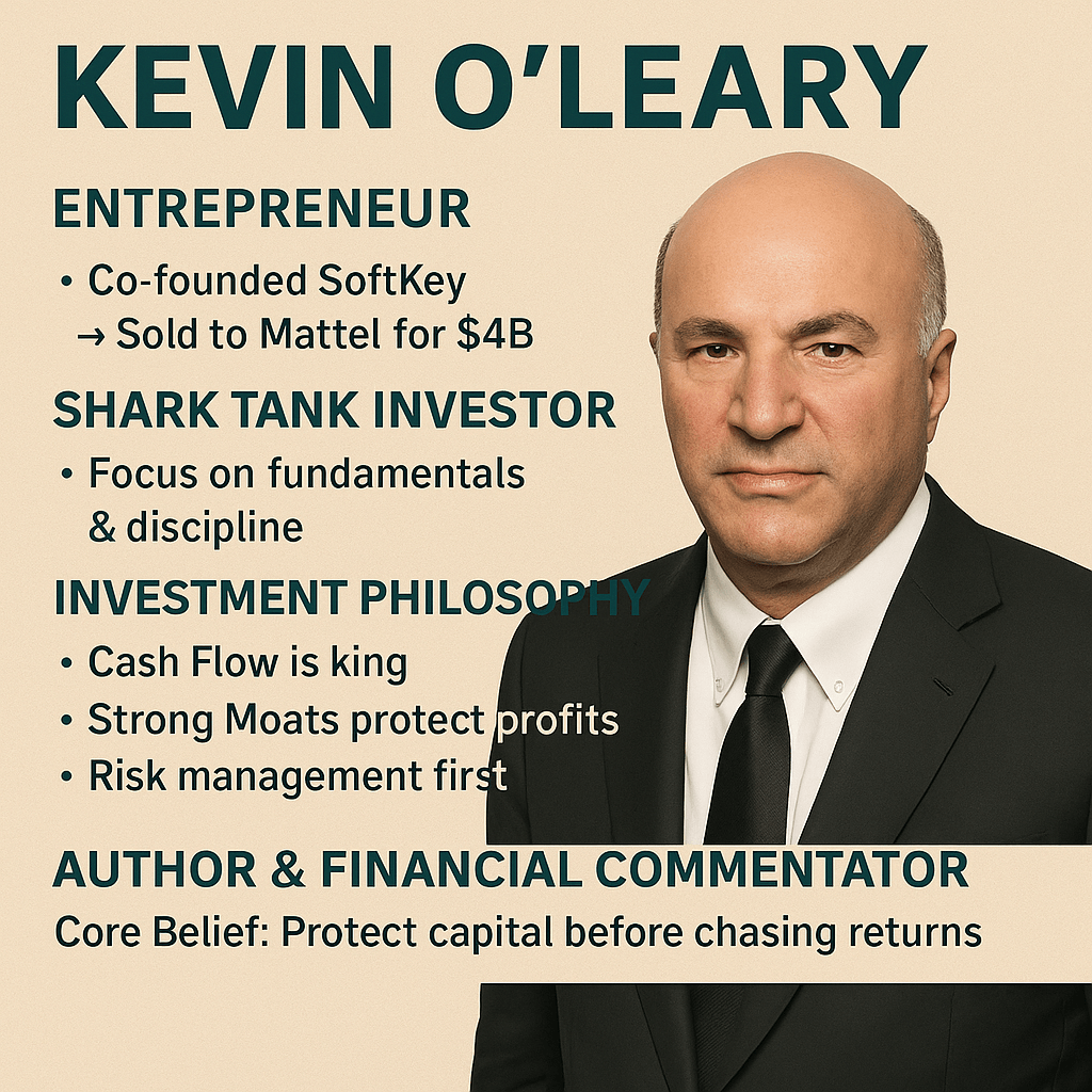 Kevin O'Leary Investment Philosophy
